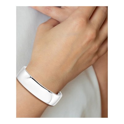 Sterling Silver Slip-On Cuff Bracelet – view 5