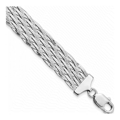 Sterling Silver Braided Bracelet