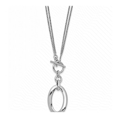 Sterling Silver 2-Strand Necklace – view 3