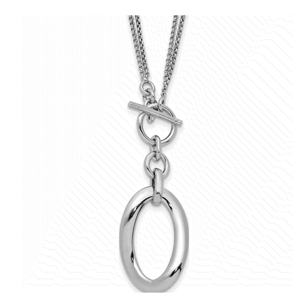 Sterling Silver 2-Strand Necklace
