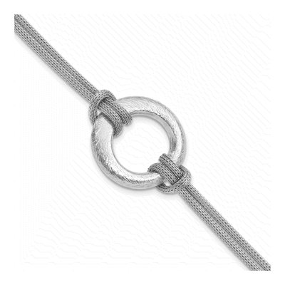 Sterling Silver Textured Bracelet