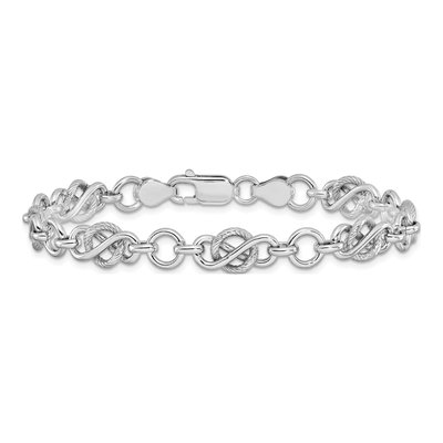 Sterling Silver Fancy Bracelet – view 3