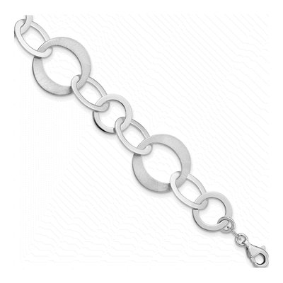 Sterling Silver 14mm Link Chain Bracelet