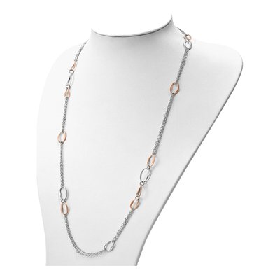 Sterling Silver Two-Chain Necklace – view 5