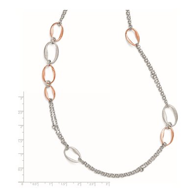 Sterling Silver Two-Chain Necklace – view 7