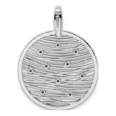 Sterling Silver Crystal Pendant – view 5