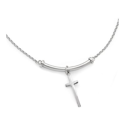 Sterling Silver Cross Pendant Necklace