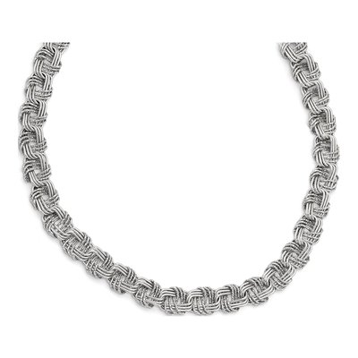 Sterling Silver 12mm Fancy Link Chain – view 2