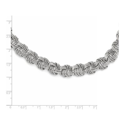 Sterling Silver 12mm Fancy Link Chain – view 3