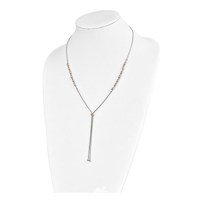Gold-Plated Sterling Silver Diamond-Cut Necklace – view 4