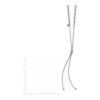 Gold-Plated Sterling Silver Diamond-Cut Necklace – view 5