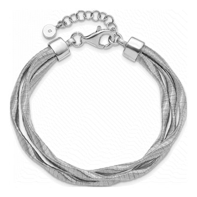 Sterling Silver 3-Strand Bracelet – view 4