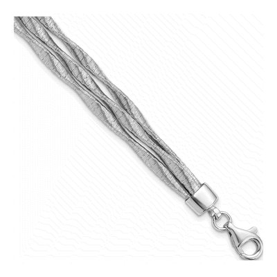 Sterling Silver 3-Strand Bracelet
