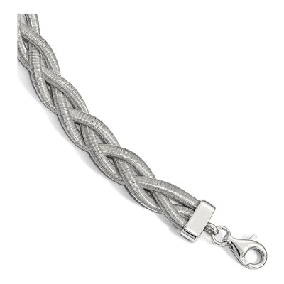 Sterling Silver Braided Bracelet