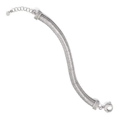 Sterling Silver CZ Bracelet – view 2