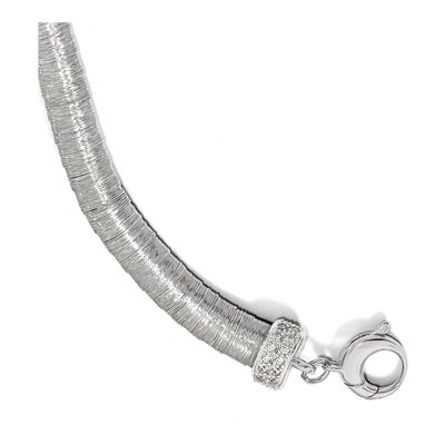 Sterling Silver CZ Bracelet