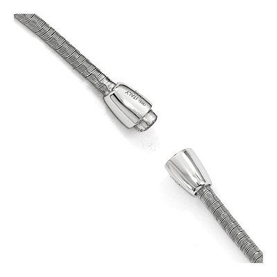 Sterling Silver CZ Necklace – view 4