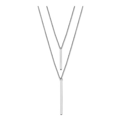 Sterling Silver Two-Strand Necklace – view 3