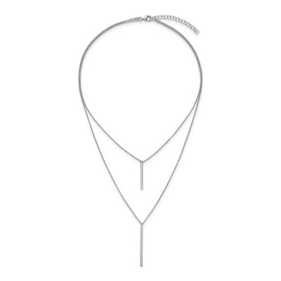 Sterling Silver Two-Strand Necklace – view 6