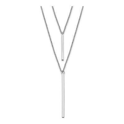 Sterling Silver Two-Strand Necklace