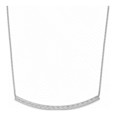 Sterling Silver Bar Necklace