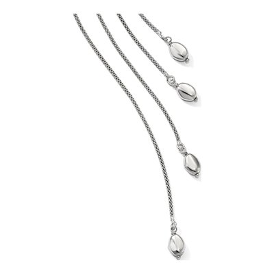 Sterling Silver Multi-Strand Knot Necklace – view 4