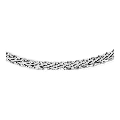 Sterling Silver Spiga Necklace