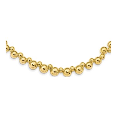 Sterling Silver Beaded Necklace