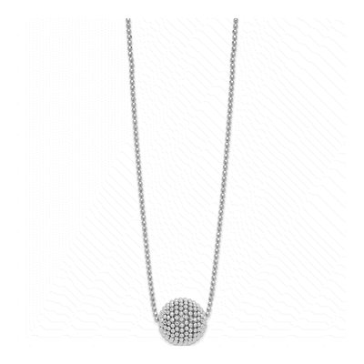 Sterling Silver Diamond-Cut Necklace – view 2