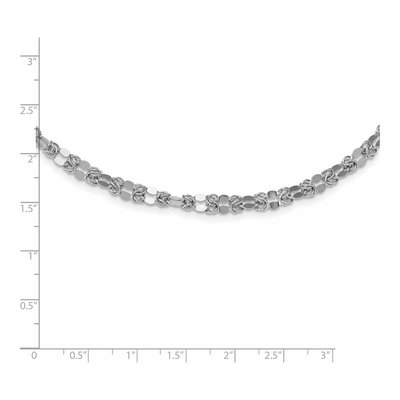 Sterling Silver Byzantine Fancy Necklace – view 3