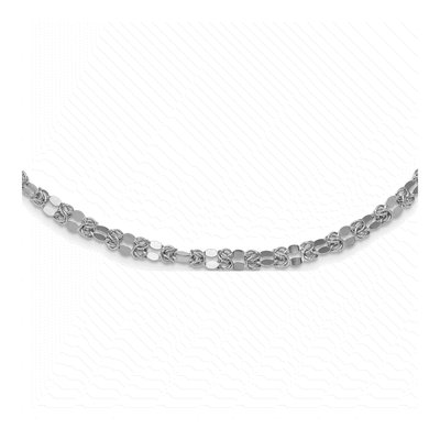 Sterling Silver Byzantine Fancy Necklace