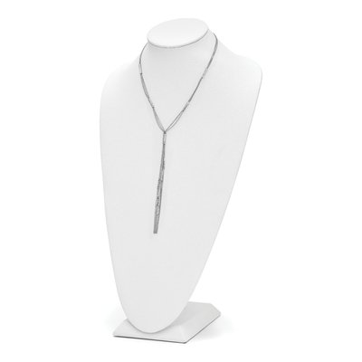 Sterling Silver Textured Fancy Necklace – view 3
