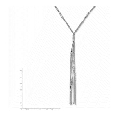 Sterling Silver Textured Fancy Necklace – view 4