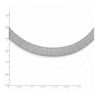 Sterling Silver Mesh Necklace – view 2