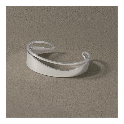 Sterling Silver Fancy Cuff Bracelet – view 4
