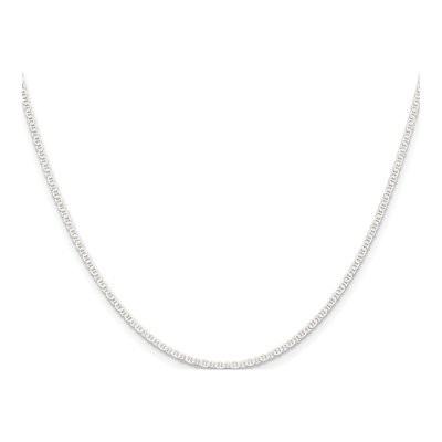 Sterling Silver 1.85mm Flat Anchor Chain – view 2