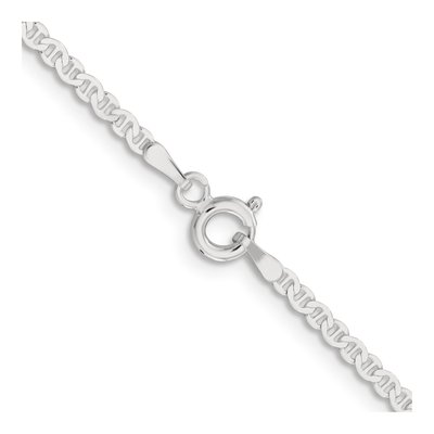 Sterling Silver 2.25mm Flat Anchor Chain – view 3