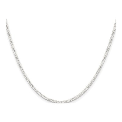 Sterling Silver 2.25mm Flat Anchor Chain – view 2