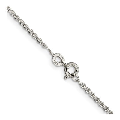 Sterling Silver 1.5mm Elongated Open Link Chain – view 3