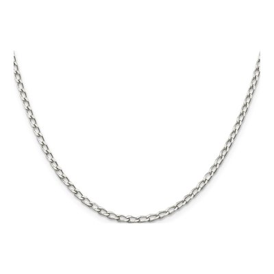 Sterling Silver 2.8mm Open Link Chain – view 2