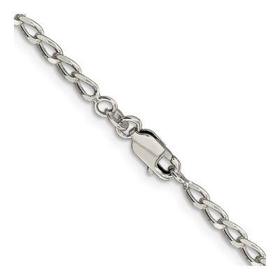Sterling Silver 2.8mm Open Link Chain – view 3