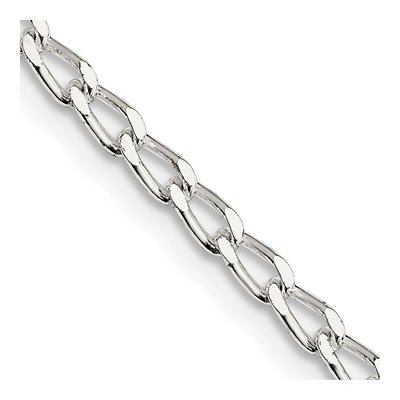 Sterling Silver 2.8mm Open Link Chain