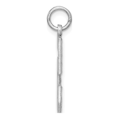 Sterling Silver Number 5 Charm – view 3