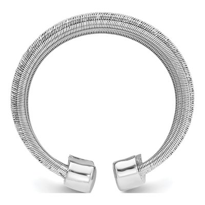 Sterling Silver Adjustable Ring – view 3