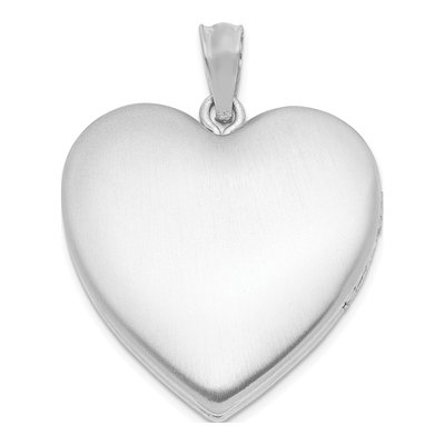 Sterling Silver Heart Ash Holder Locket – view 4