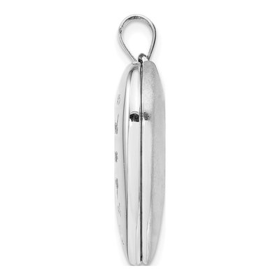 Sterling Silver Heart Ash Holder Locket – view 3