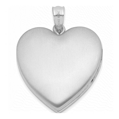 Sterling Silver Heart Ash Holder Locket – view 4