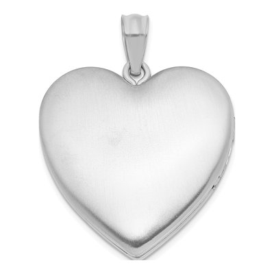 Sterling Silver Diamond Heart Ash Holder Locket – view 4