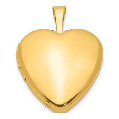 14K Gold-Filled Filled Heart Locket
