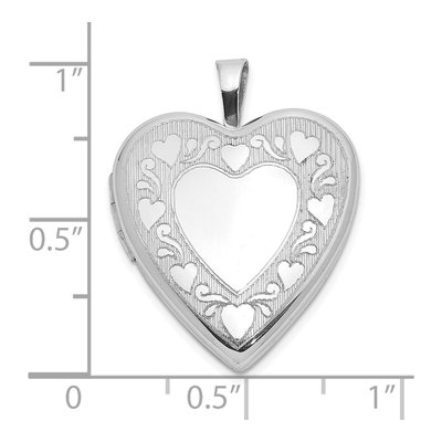 Sterling Silver Heart Locket – view 3